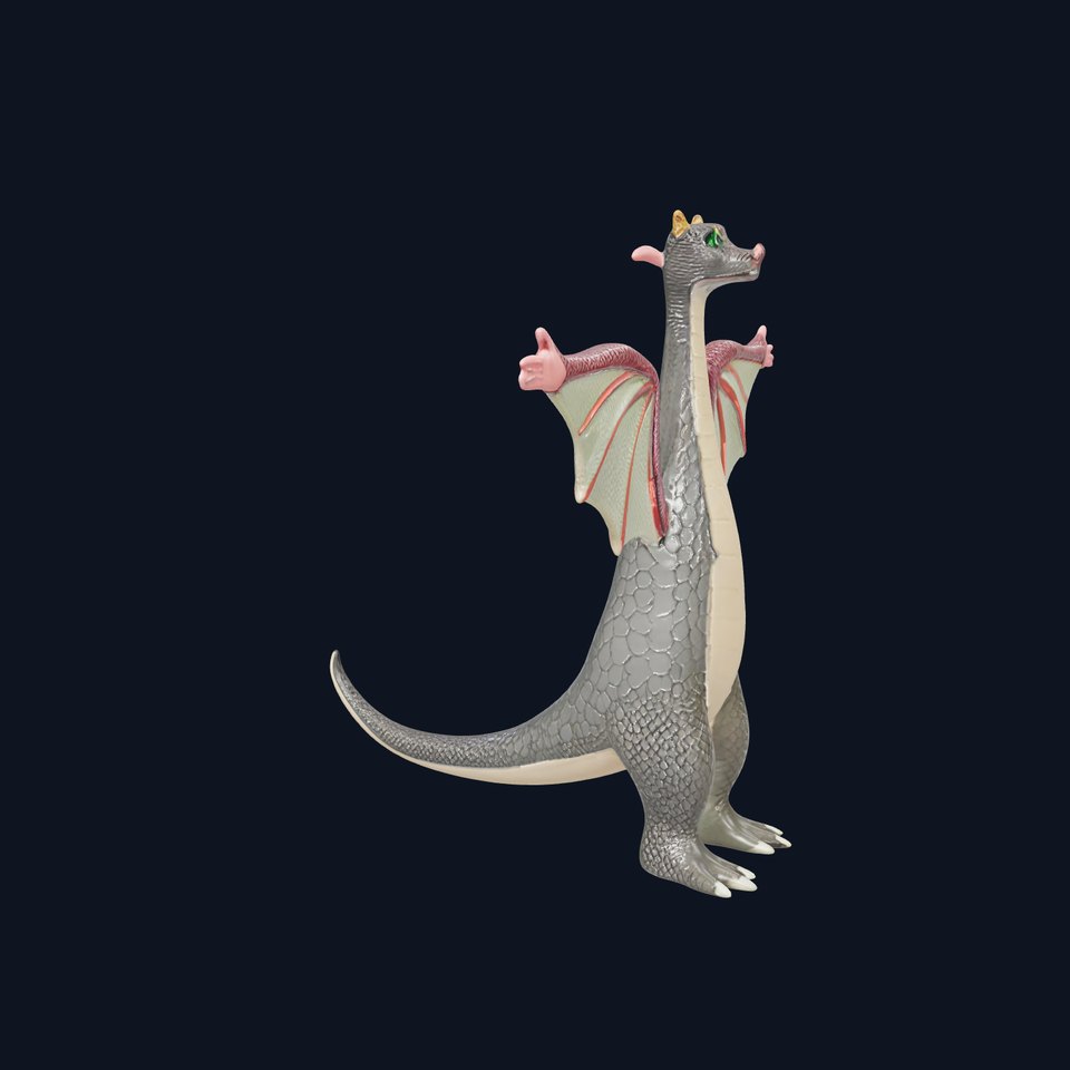 Majestic Dragon Fantasy model pack